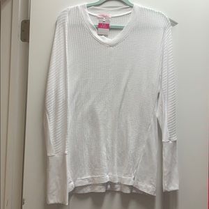 super soft white long sleeve shirt!